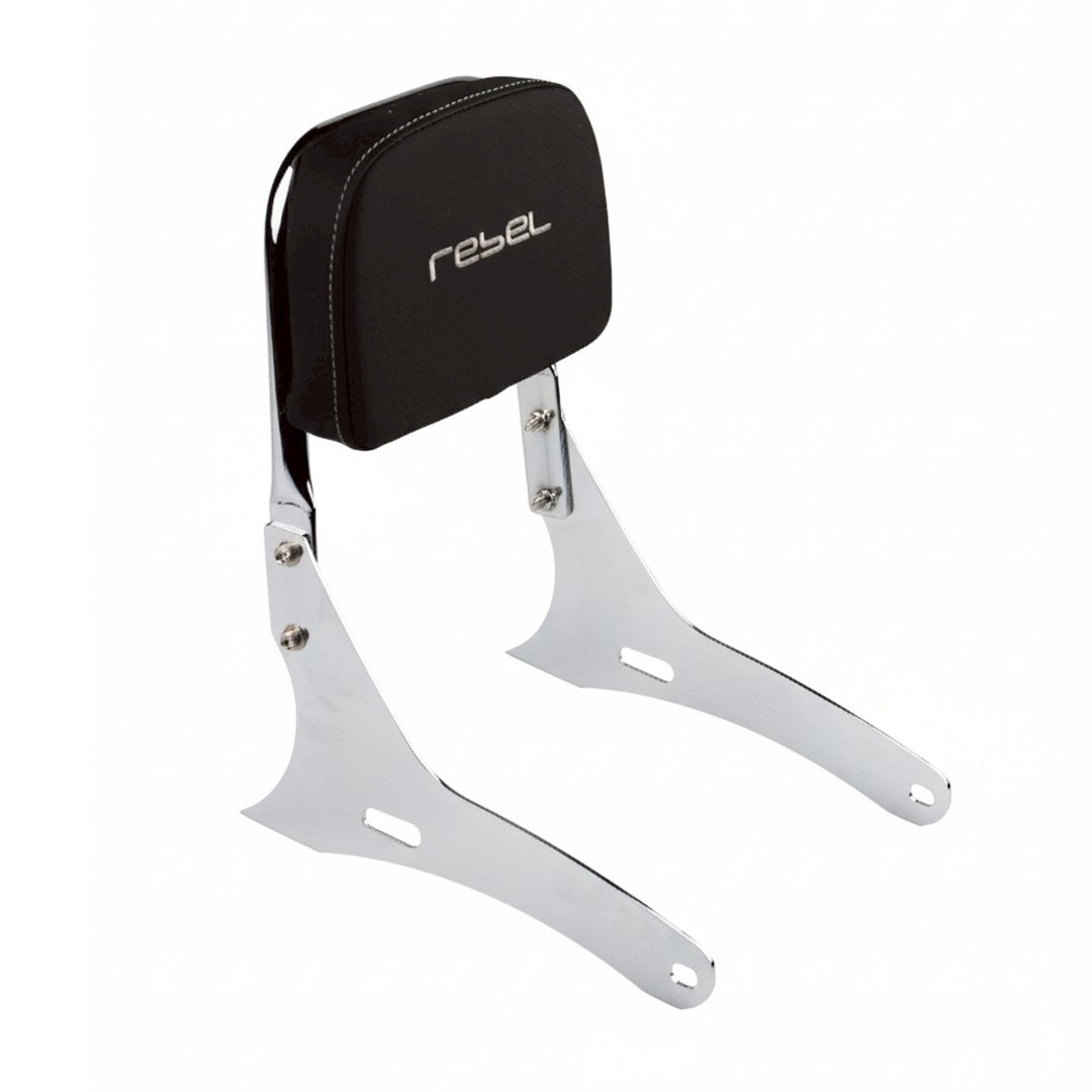 REAR BACKREST FOR PASSENGER STEEL CHROME SISSY BAR SEAT MAXNUS FOR HONDA REBEL CMX 1100 2021-2025