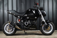 GLOSS BLACK PLASTIC PANEL FAIRING & UNDER FAIRING HONDA NEW GROM 125 2021-2024