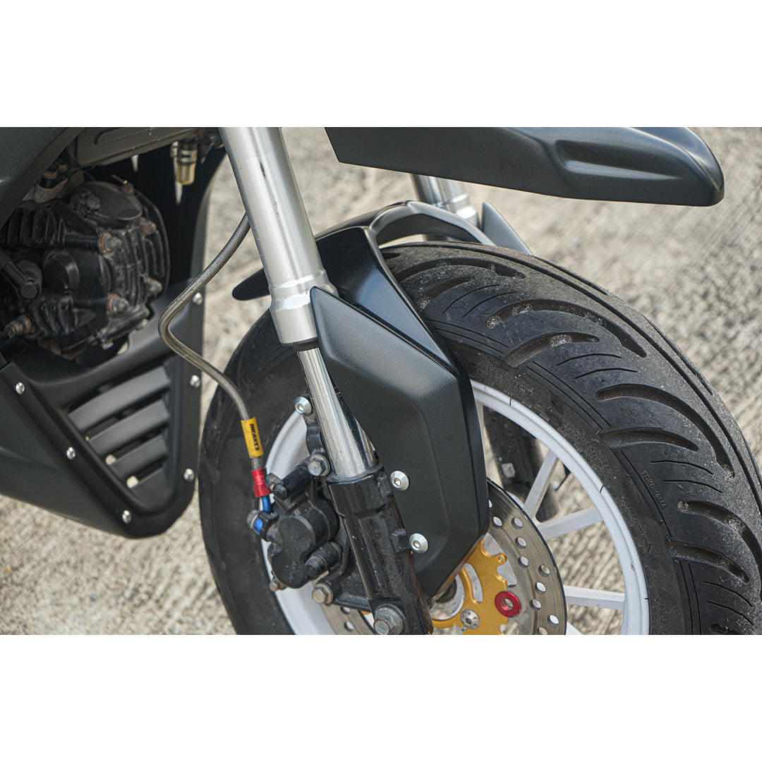 FRONT FENDER FAIRING GUARD FAIRING COVER BLACK FIT FOR HONDA GROM 125 2025