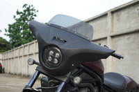 Front Batwing Fairing Windshield Matte Black Honda Rebel 1100 CMX (2021-2025)