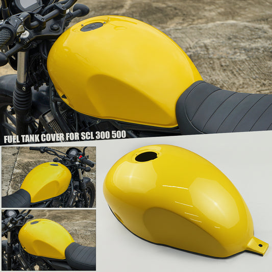 COVER FUEL OIL TANK  YELLOW V.6 FIT FOR HONDA SCL CL 300 500 2023-2025