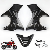 FAIRING BELLY PAN SET SIDE FRAME BODY CARBON MAXNUS FOR HONDA GROM 125 2025