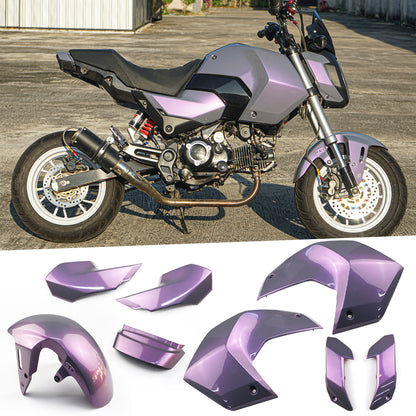 8PC BODY PANELS FRAME BODY PEARL GRAY FOR HONDA MSX NEW GROM 125 2025