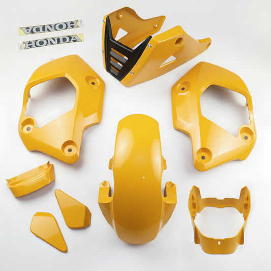 YELLOW PLASTIC PANEL FAIRING & UNDER FAIRING HONDA NEW GROM 125 2021-2024