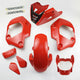 RED PLASTIC PANEL FAIRING & UNDER FAIRING HONDA NEW GROM 125 2021-2024