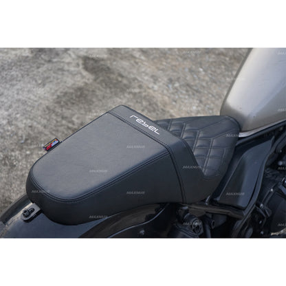 SEAT DOUBLE SADDLE DUAL DRIVER SEATS PAD CUSHION V.2 FOR HONDA REBEL CMX 300&500 2017-2024