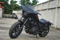 Front Batwing Fairing Windshield Matte Black Honda Rebel 1100 CMX (2021-2025)