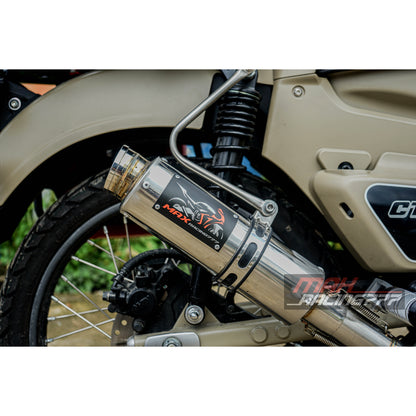 EXHAUST FULL SYSTEM STAINLESS STEEL RACHING FIT FOR HONDA TRAIL125 CT125 2020-2023