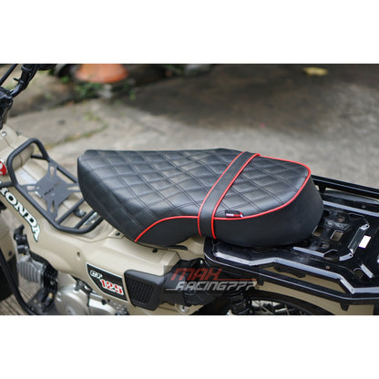 LONG SEAT DRIVER PASSENGER BLACK FOR HONDA TRAIL125 CT125 HUNTER 2020 - 2024