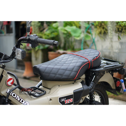 LONG SEAT DRIVER PASSENGER BLACK FOR HONDA TRAIL125 CT125 HUNTER 2020 - 2024