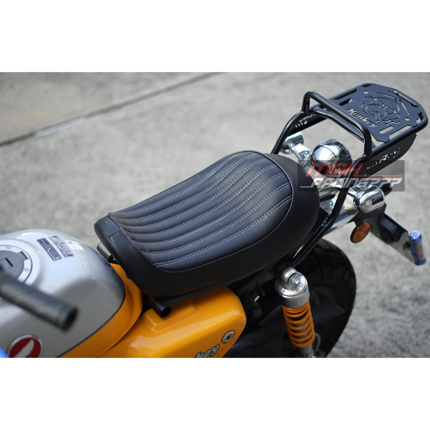 REPLACEMENT SEAT CAFE RACER BLACK V.3 FOR HONDA Z125 MONKEY 125 2018-2024