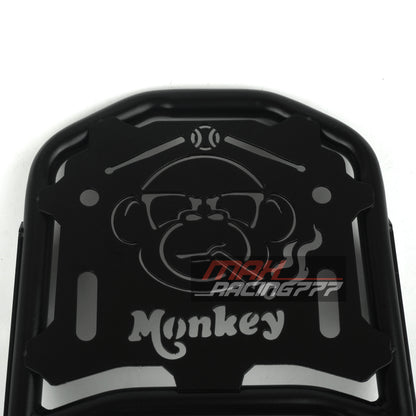 MATTE BLACK REAR CASE RACK LUGGAGE MAX777 FIT FOR HONDA Z125 MONKEY125 2018-2024