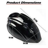 CUSTOM FIT FUEL TANK COVER BLACK FOR HONDA REBEL CMX 1100 2021-2024