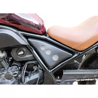 SIDE FRAME BLACK FAIRING ENGINE GUARD TRIM COVER FOR HONDA REBEL CMX 1100 2020 - 2024