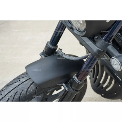 SHORT FRONT FENDER FAIRING MUD GUARD BLACK FOR HONDA REBEL CMX 1100 2021-2024