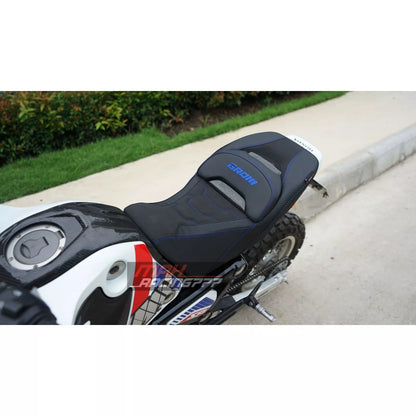 REPLACEMENT DUAL CARBON SEAT STITCH BLACK MAXNUS FIT FOR HONDA GROM125 2021-2024