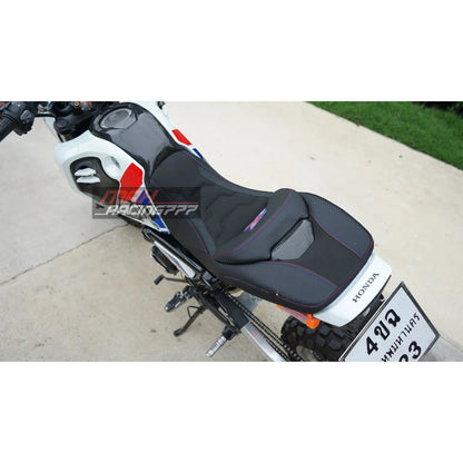 REPLACEMENT DUAL CARBON SEAT STITCH BLACK MAXNUS FIT FOR HONDA GROM125 2021-2024