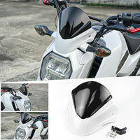 FRONT WINDSHIELD WINDSCREEN MAXNUS V.1 WHITE FOR HONDA GROM 125 2021-2024