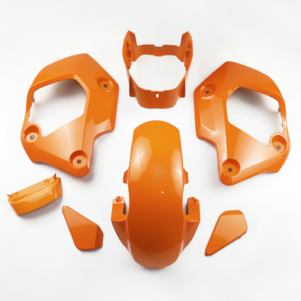 ORANGE PLASTIC PANEL FAIRING & UNDER FAIRING HONDA NEW GROM 125 2021-2024